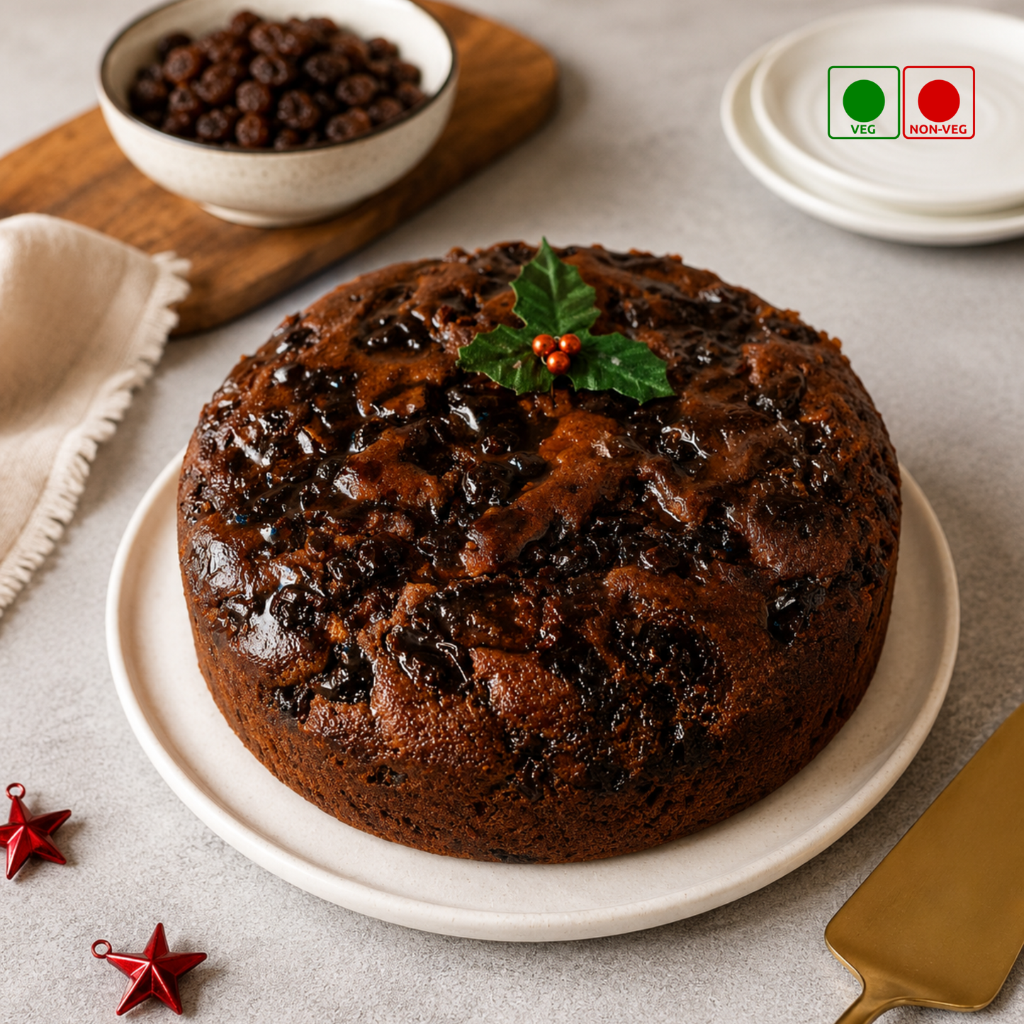 Rum and Raisin Tea Cake