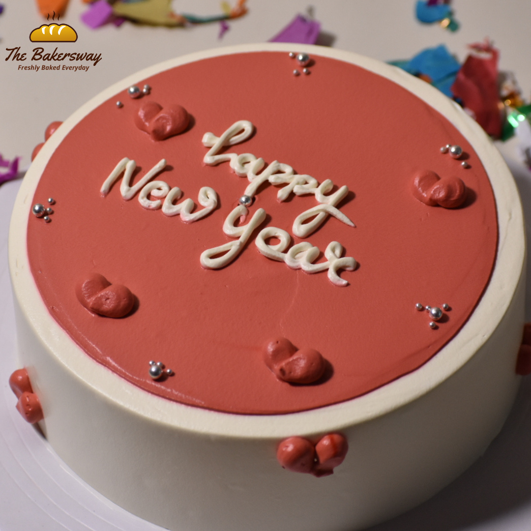 Happy New Year - Theme Cake