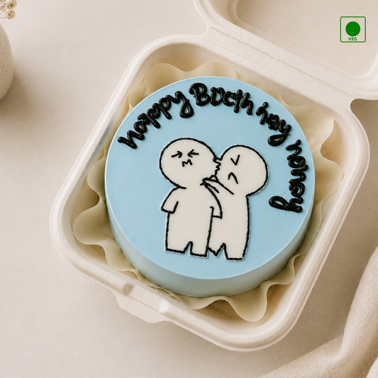 Cute Chomp Birthday Bento Cake