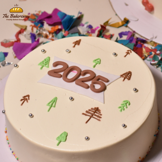 New Year 2025 - Theme Cake