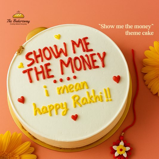 Show me the money - Rakhi Theme Cake