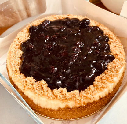 Lemon and Blueberry Cheesecake