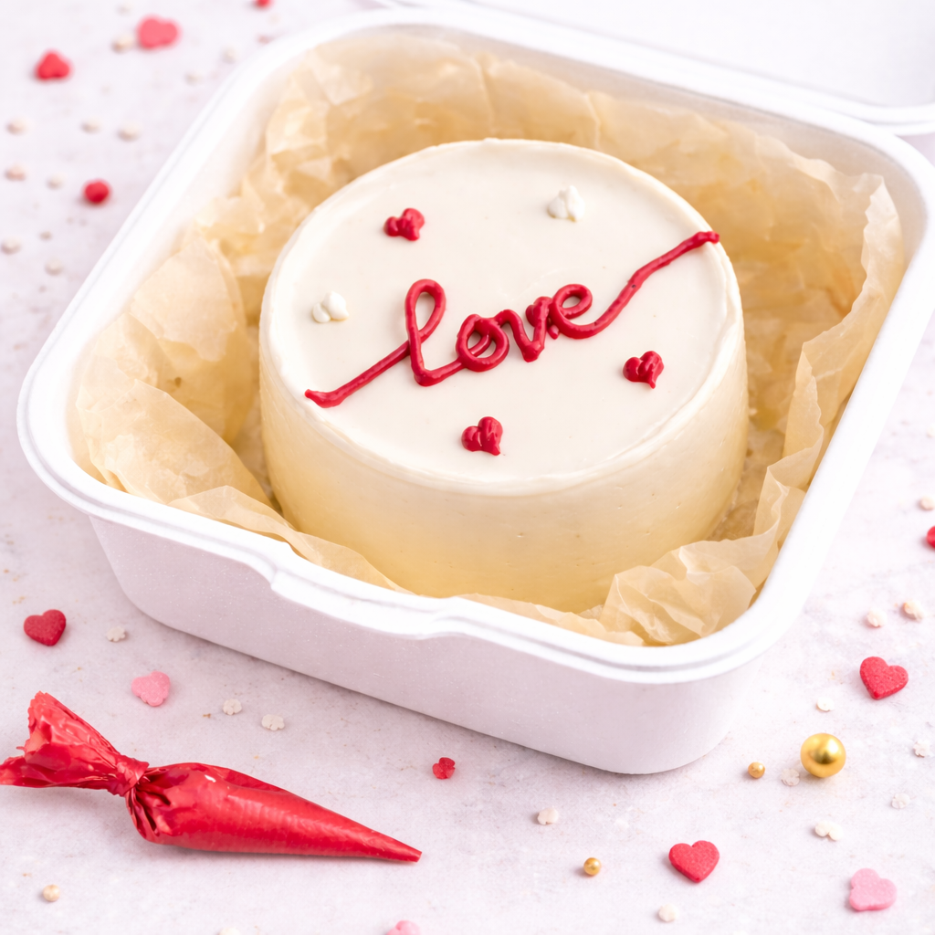 "LOVE" - Bento Cake