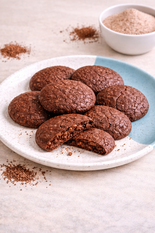 Ragi Almond Chocochunk Cookies