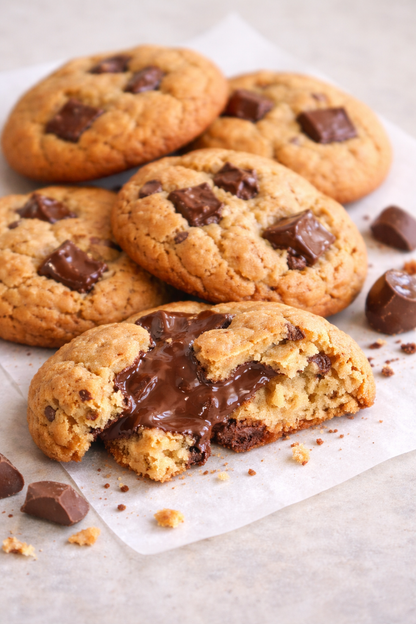 Chocochunk Cookies (with Egg)