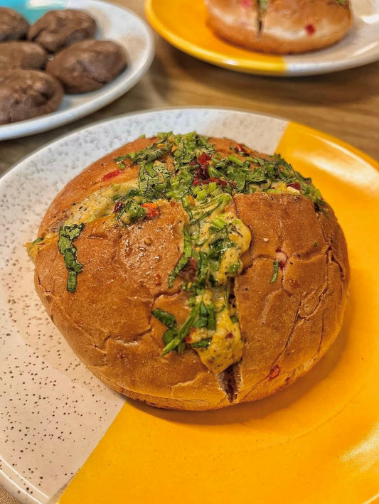 Classic cheese bun - Korean delight