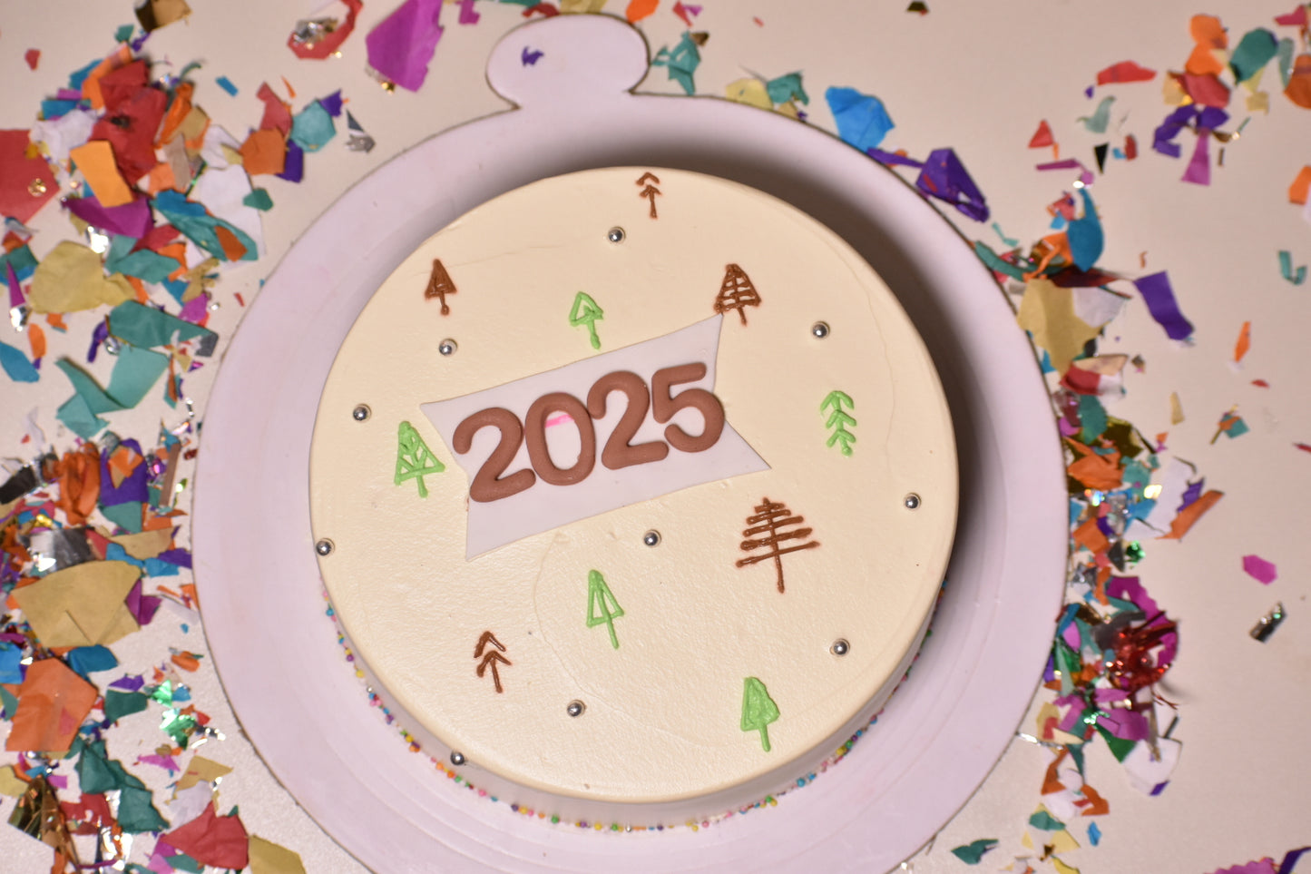 New Year 2025 - Theme Cake