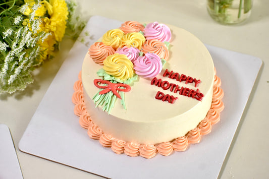 Mother's Day Theme Cake - Blooming Love