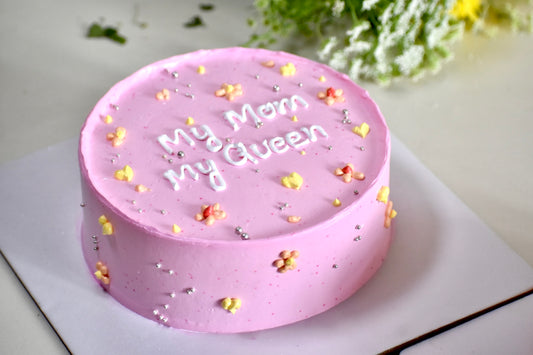 Mother's Day Theme Cake - "Queen of hearts"