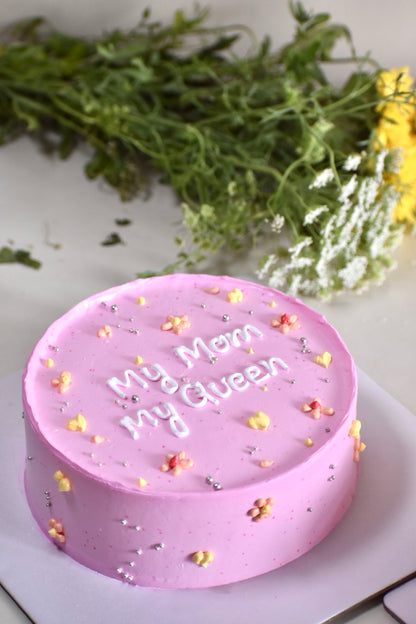 Mother's Day Theme Cake - "Queen of hearts"