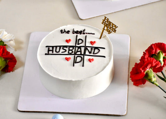 "DAD-HUSBAND" Theme Cake
