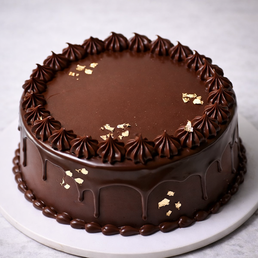 Dark Chocolate Cake – Made with 46.5% Real Couverture