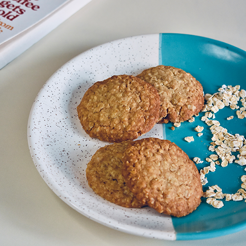 Honey and Oats Cookies