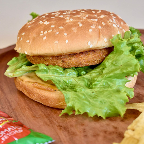 Street Style Veg Burger